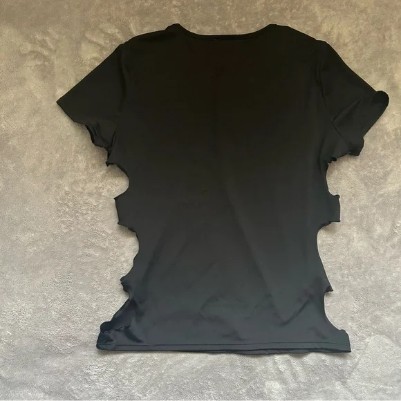 NWOT Miaou Zephyr Tee in Black - Picture 6 of 7